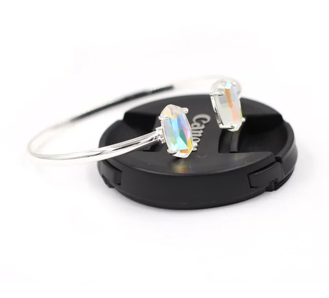 silver ab bangle