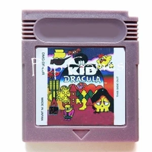 Kid Dracula Grey Shell English Language Game Cartridge for 16 Bit Game Console