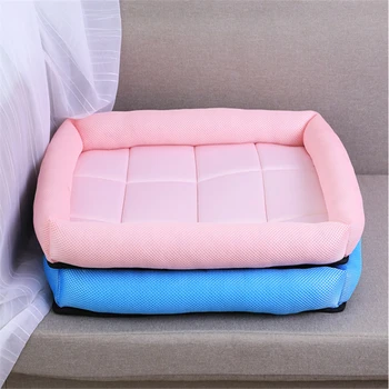 

Dog Mat Cooling Summer Pad Mat For Dogs Sofa Breathable Pet Dog Bed Summer Washable For Small Medium Large