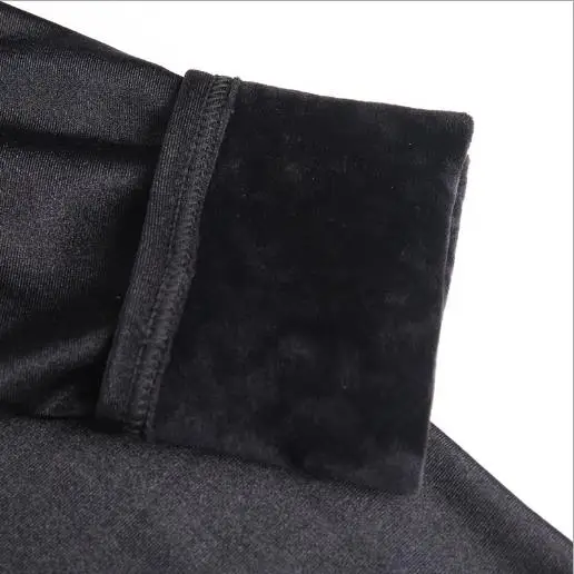 Deporte женские брюки зима осень плюс размер 3XL женские черные леггинсы с высокой талией обтягивающие плюс бархатные теплые женские брюки M707