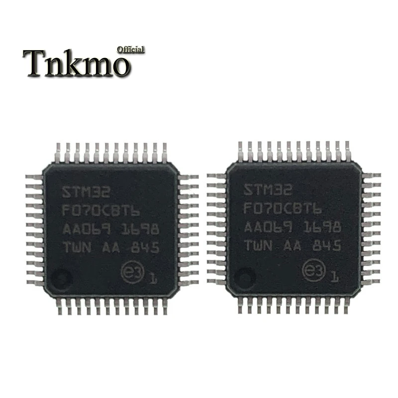 5 шт. 10 STM32F070CBT6 LQFP-48 STM32F070CB LQFP8 STM32F070 STM32 32F070CBT6 070 32-битный микропроцессор чип новый и