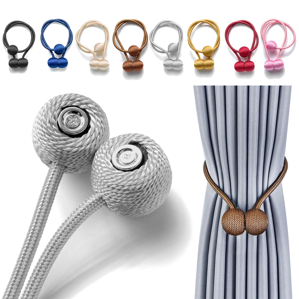 1pair Of Strong Curtain Tie Backs Buckle Clips Holdbacks Curtain Tie Curtain AliExpress