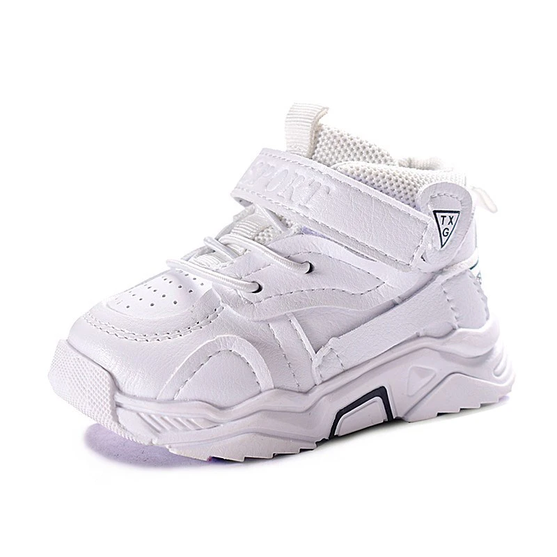 AOGT 2022 Spring/Autumn Baby Girl Boy Toddler Shoes Infant Casual Walkers Shoes Soft Bottom Comfortable Kid Sneakers Black White 4