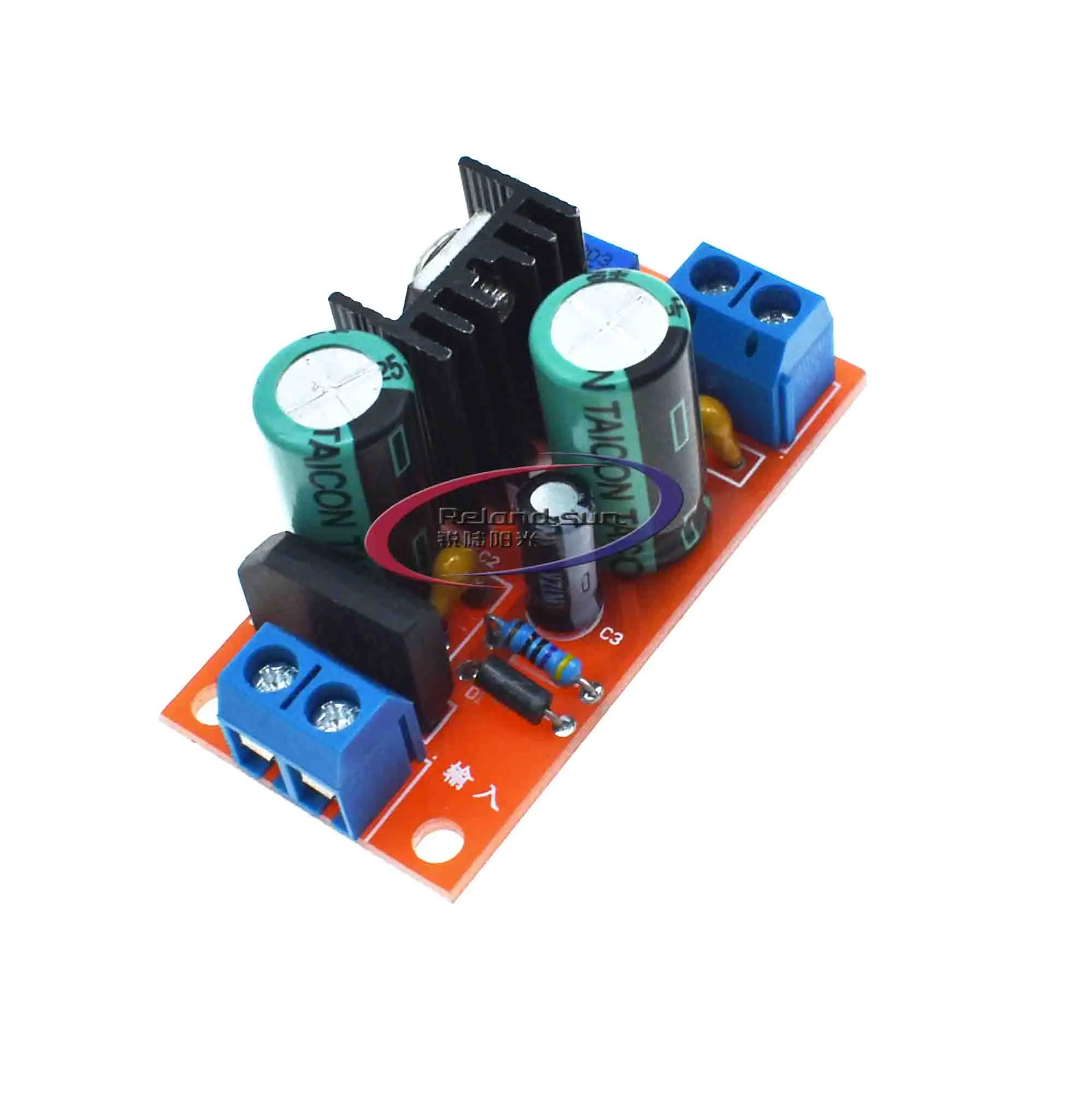 LM317 регулируемый стабилизированный блок питания модуль может общаться.|can module|can