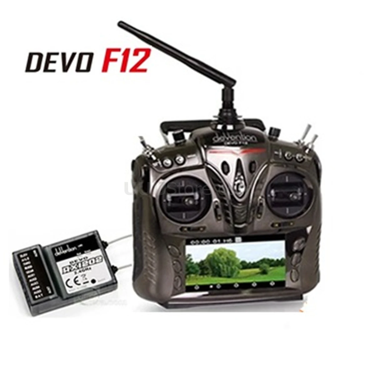 Walkera DEVO F12E Perfect FPV 12CH RC Transimitter с 5-дюймовым ЖК-экраном режим 1/2 Поддержка 2 4 ГГц/5 8G 32CH