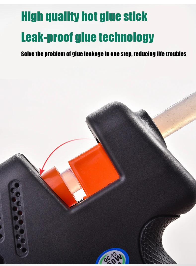 100W 150W  Hot Melt Glue Gun  for Home DIY Industrial Manufacture Use 11mm Glue Sticks Pure copper nozzle