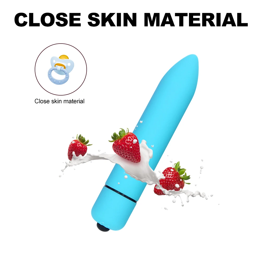 Mini Bullet Vibrator Sex Toy for Women 10 Speeds G Spot Waterproof Clitoris Stimulator Dildo Toys Woman | Красота и здоровье