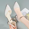 Cresfimix Women Fashion Pointed Toe Comfortable Slip on High Heel Shoes Lady Silver Wedding Pumps Femmes Hauts Talons E5044 ► Photo 2/6