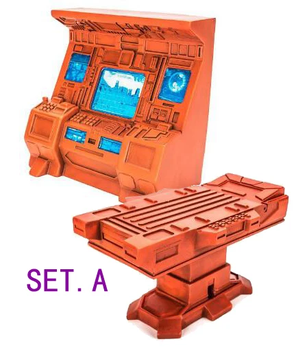 

NewAge New Age NA Core Scenery Teletraan I Computer Control Center & Operation Table Set A Transformation Action Fig