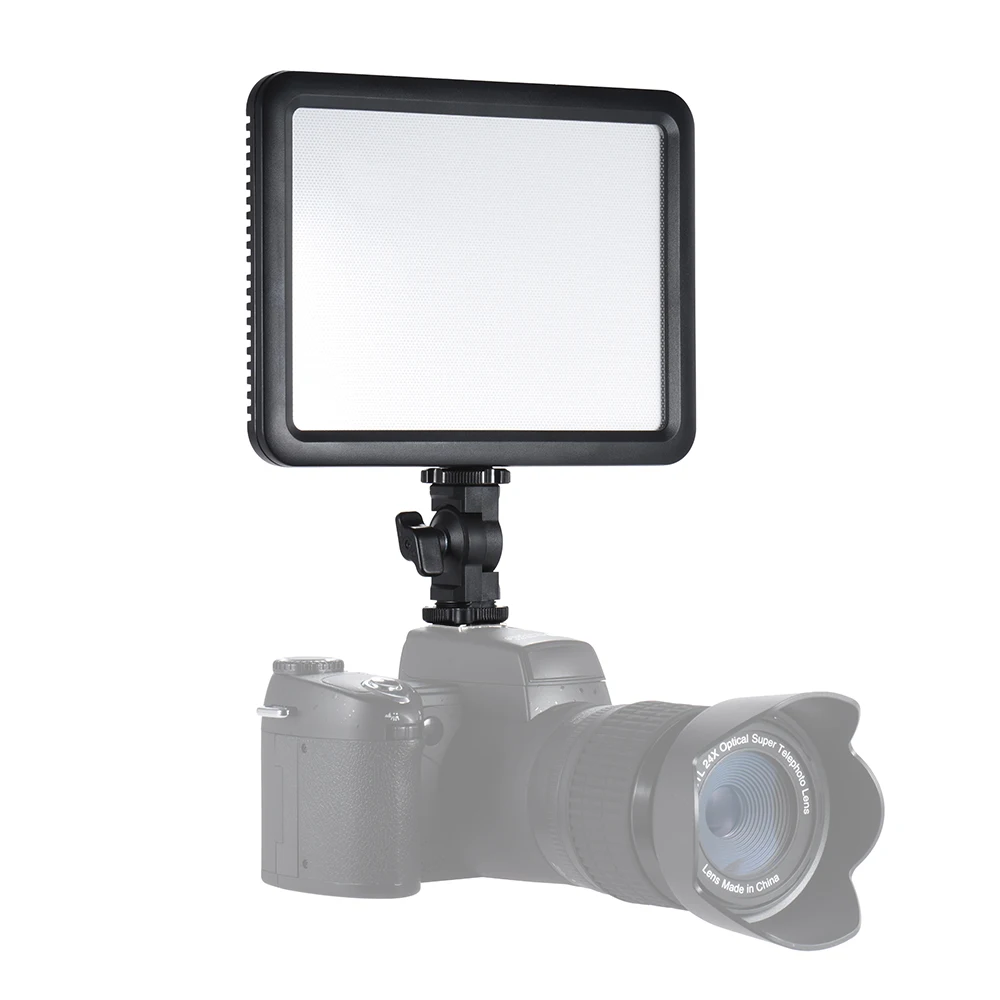 Godox ультра тонкий LEDP120C 3300K~ 5600K яркость Регулируемый студийный Видео непрерывный светильник лампа для камеры DV видеокамера+ батарея