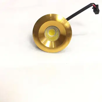 

1Stück 3 W LED Mini Einbauleuchte Rund verstellbarer Spot Deckenlampe 95-265 V LED-Schrankleuchte