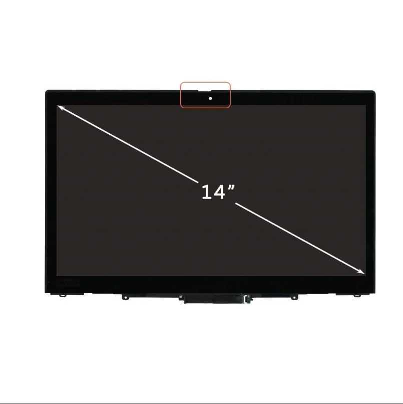 Для lenovo ThinkPad X1 Yoga 3rd Gen Fru 01YT242 01YT243 светодиодный дисплей дигитайзер плата в сборе с ободком FHD 14"