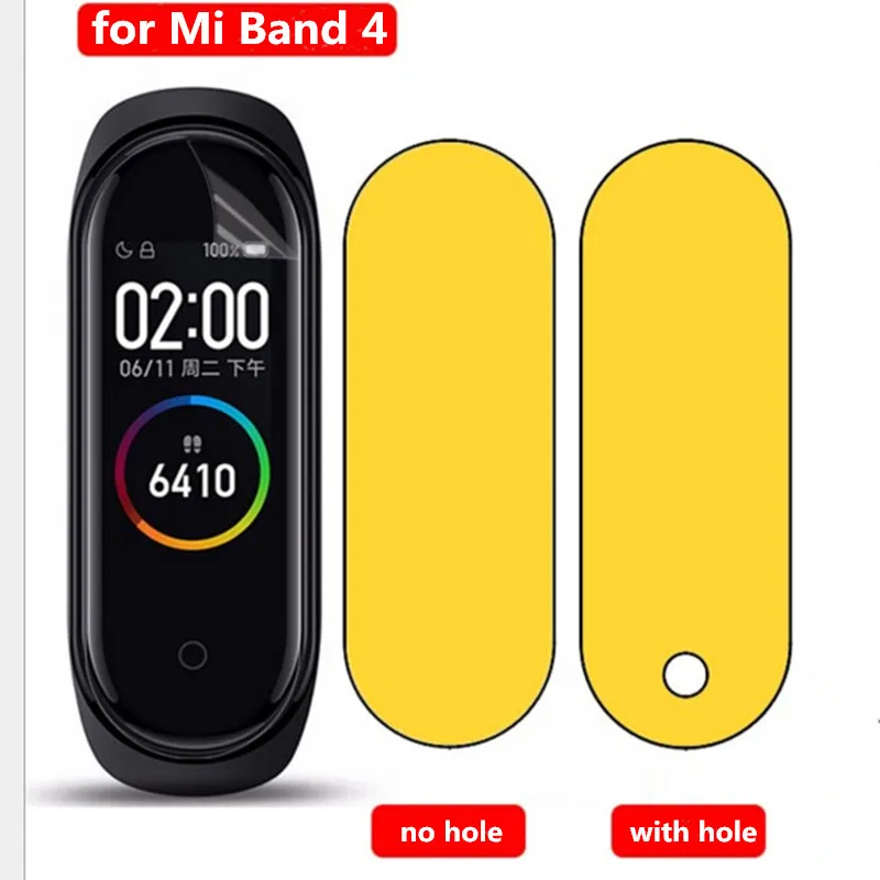 2 шт. мягкая защитная пленка для экрана для Xiaomi mi Band 3 mi Band 4, браслет с защитой от царапин, полностью Защитная пленка для mi band 3 mi band 4