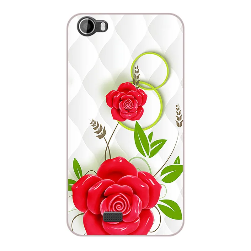 A006 Fundas сумки для Explay Rio(Rio Play) жесткий пластиковый чехол для телефона Explay Rio чехол с милым животным цветком - Цвет: A006