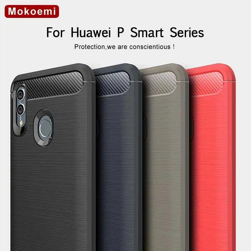 

Mokoemi Fashion Shock Proof Soft Silicone sFor Huawei P Smart 2019 Case For Huawei P Smart Plus Z 2019 Cell Phone Case Cover