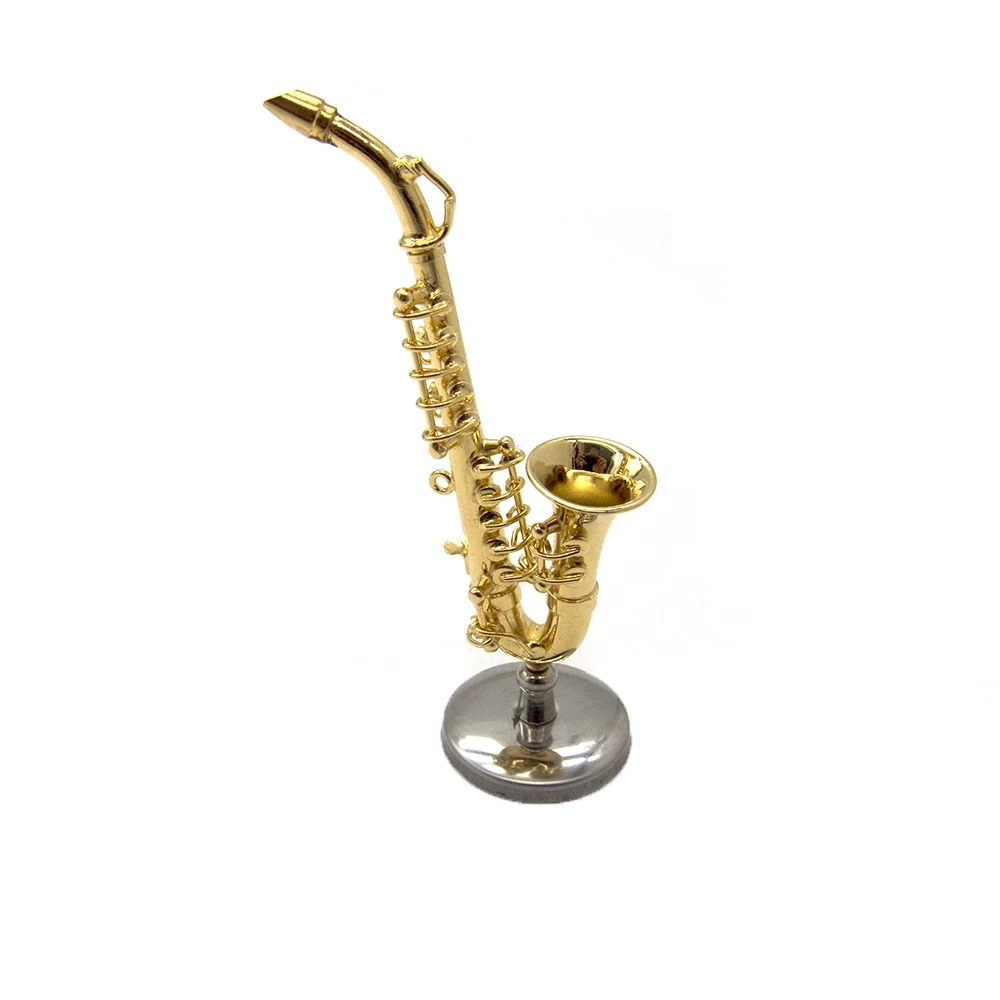 Miniatur Alt Saxophon Mini Musikinstrument als Dekoration