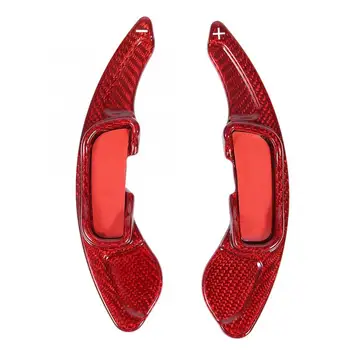 

Hot Sell High Quality Red BPK-Red Carbon Fiber Steering Wheel Shifter Shifting Paddle Fit for ATENZA 2014 2015 2016