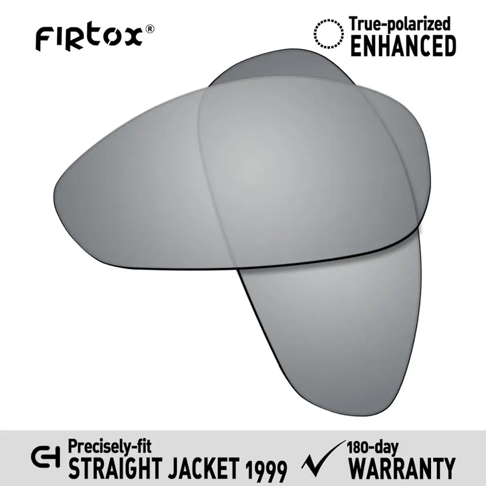 Firtox True UV400 Polarized Lenses Replacement for-Oakley Straight Jacket 1999 Sunglasses (Compatiable Lens Only) - Multiple Firtox True UV400 Polarized Lenses Replacement for-Oakley Straight Jacket 1999 Sunglasses (Compatiable Lens Only) - Multiple