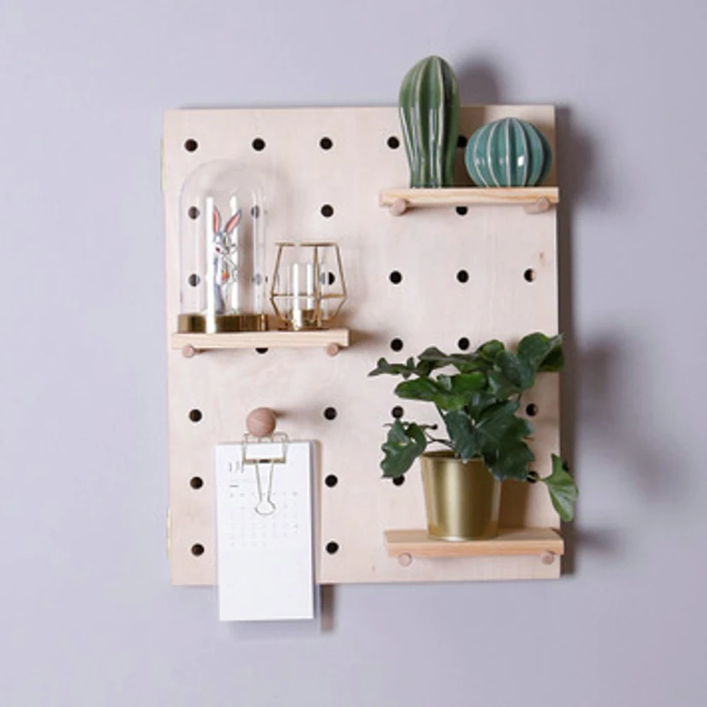 

Creative Storage Rack DIY Cover Up Decorative Board Wooden Storage Shelf