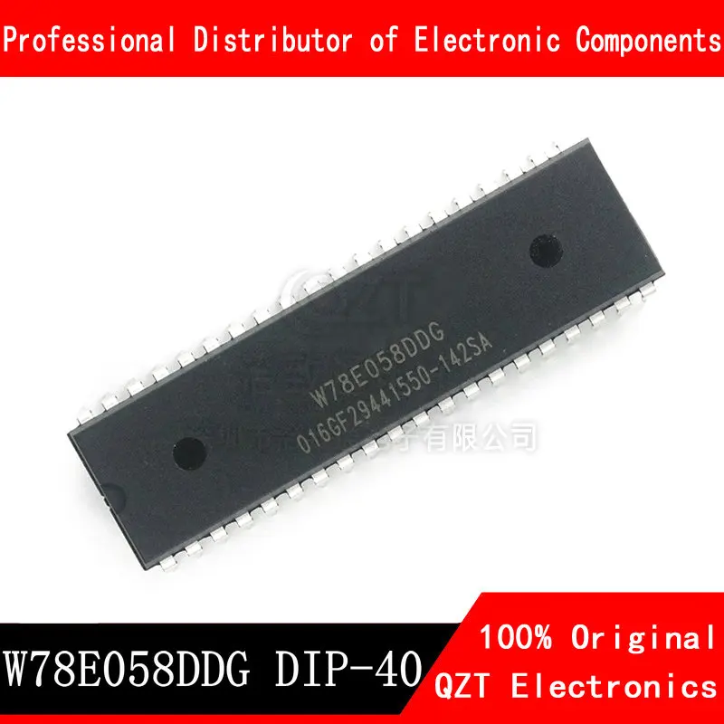 10pcs/lot W78E058DDG W78E058 DIP-40 Controller chip new original In Stock korea ls programmable logic controller k120s k7m dr60u new and original in stock