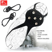 Противоскользящие Шипы для льда для зимних походов, альпинизма, охоты, снега, шипов, башмаков, бутсы, цепи, коготь, ледяной захват