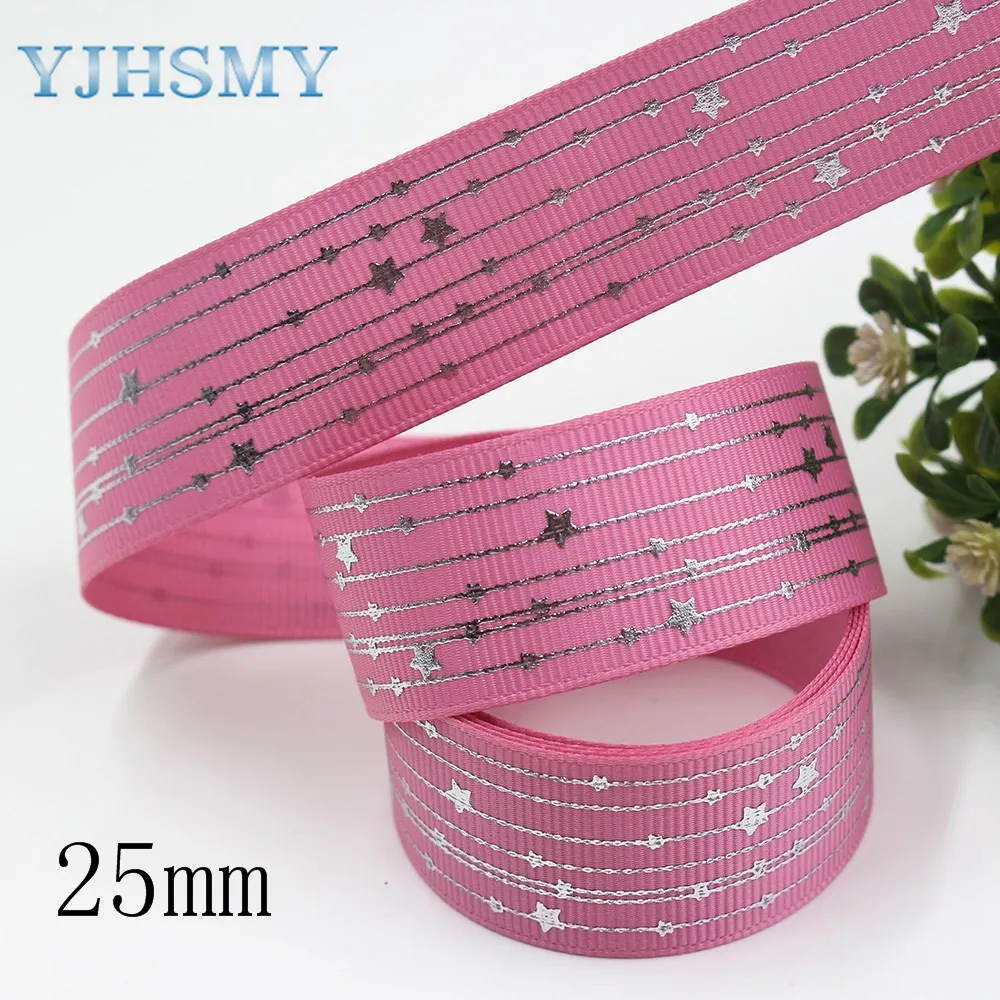 I-191211-2758 YJHSMY I-191211-2748 25 мм 10 ярдов Красочные градиент любовь бронзовые корсажные ленты, сделай сам лук кепки, День Святого Валентина вечерние украшения - Цвет: I-191211-2758