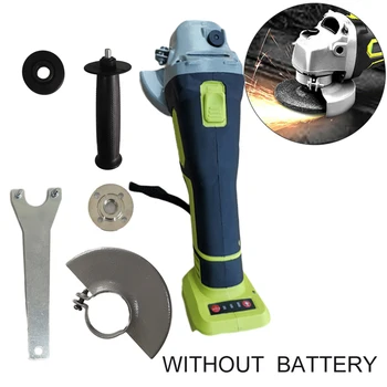 

18V Portable Electric Rechargeable Angle Grinder Cordless Power Tool No Battery Angle Grinder Kit Durable And Practical
