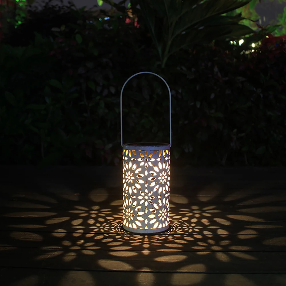 Mpow XJ192 Antique LED Solar Light Waterproof Garden Pathway Lights Outdoor Lawn Lamp For Garden Street Decor Solar Panel Lamp (9)