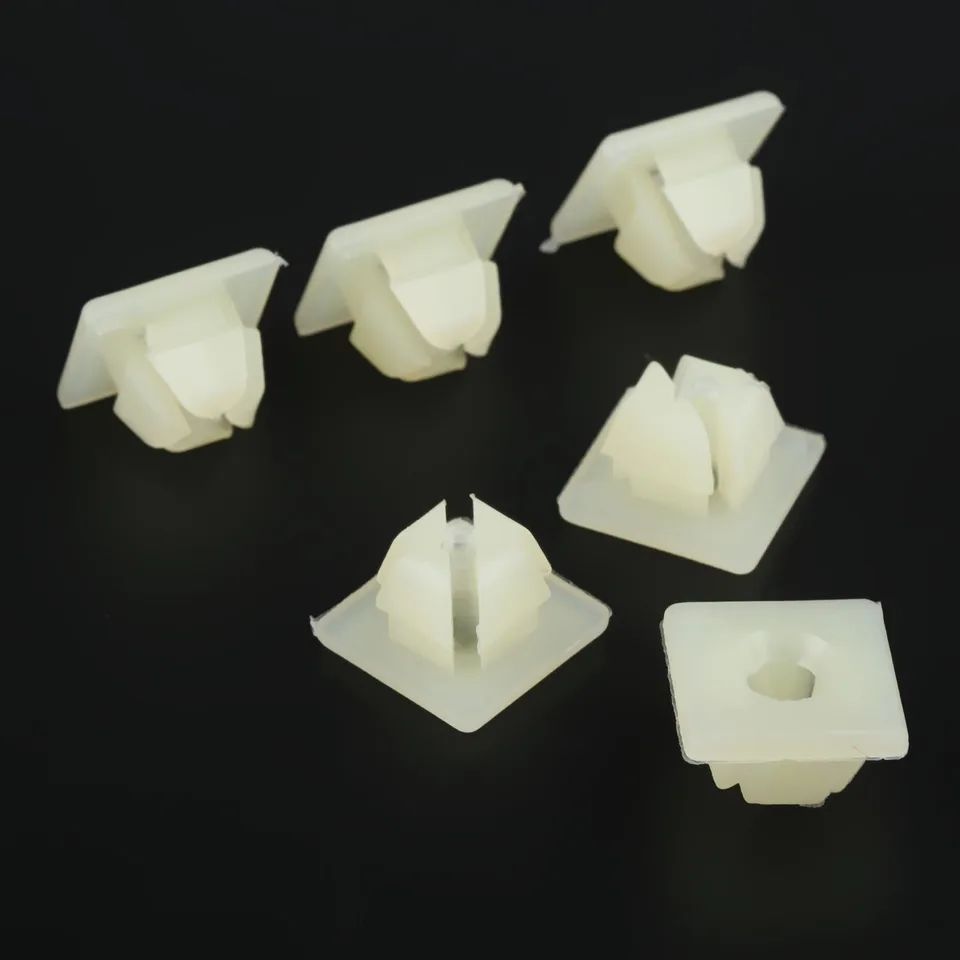 Bumper Clip Grommet 1/4 Screw 10 Pack 10-Pack License Plate Bracket Nut - Foto 7