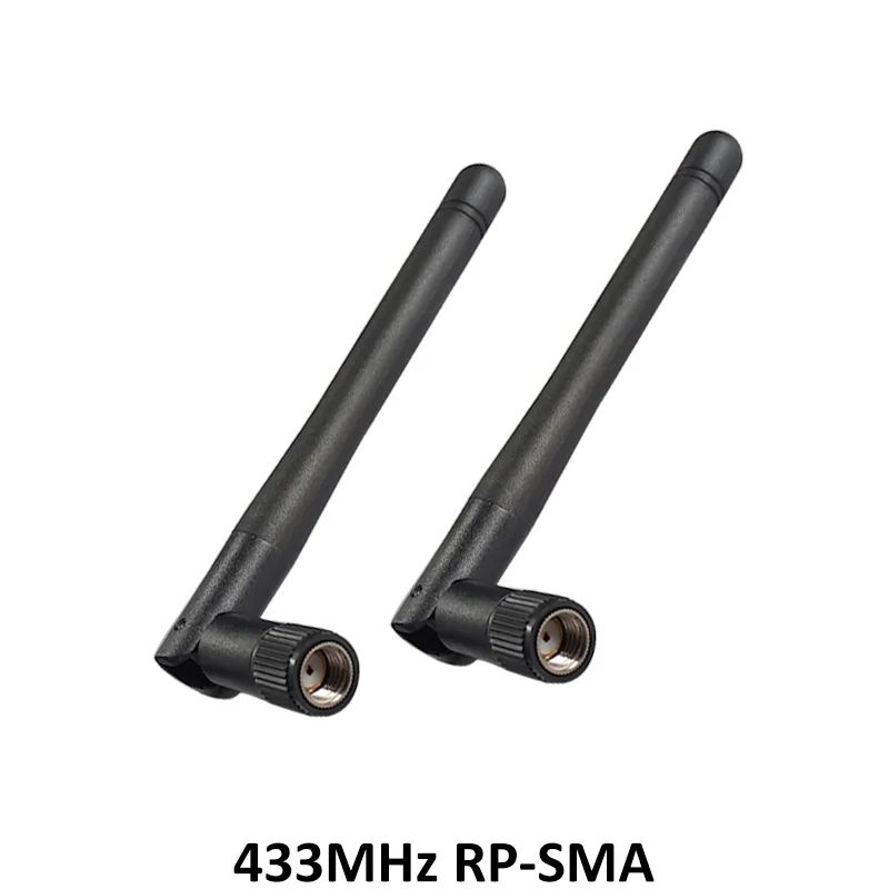 GRANDWISDOM 10pcs 433mhz antenna 3dbi sma female lora antene pbx iot module lorawan signal receiver antena high gain