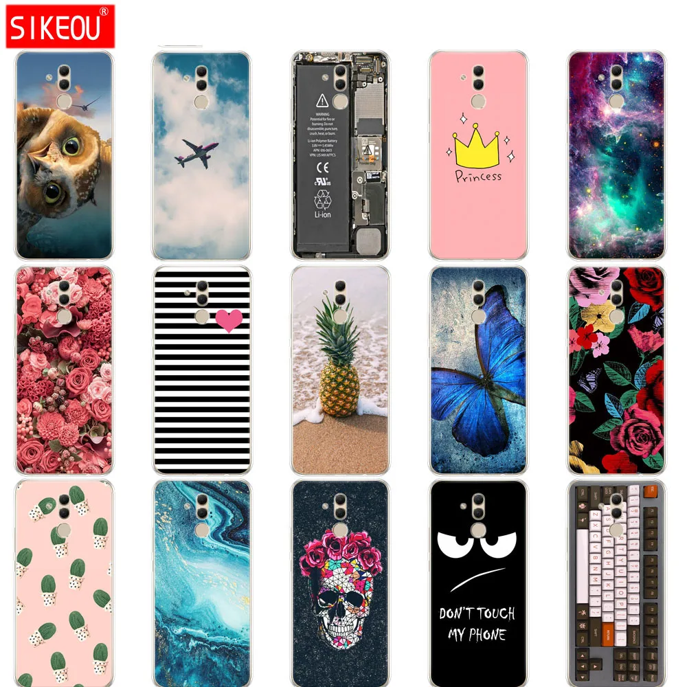 soft case For Huawei Mate 20 Lite Case 6.3 inch Transparent Silicone Phone Cover Coque Capa | Мобильные телефоны и