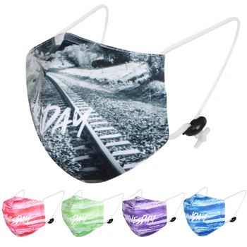 

Pollen Outdoor Adjustable Air Pollution Reusable Washable 3 Layers Mouth Mask Daily Anti Dust Earloop Respirator