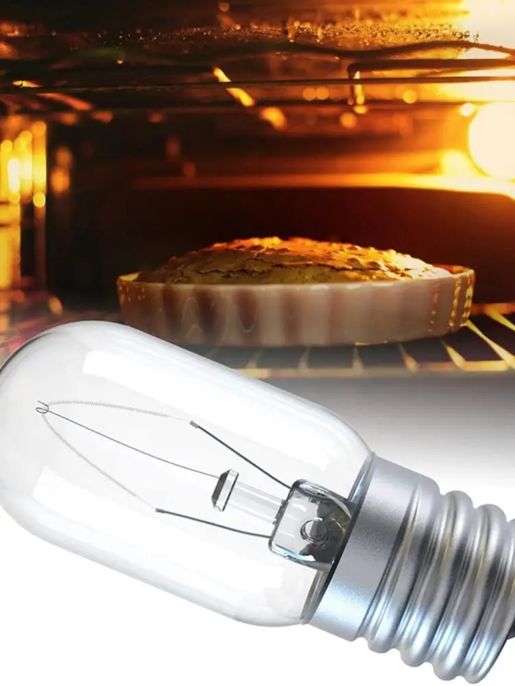 40w High Temperature Oven Bulb 300 Celsius Degree Microwave Light E17 Toaster/Steam Bulb Light 110-130V 360LM