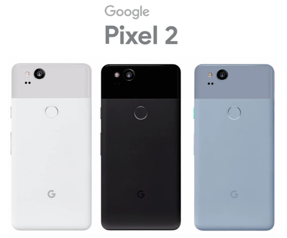 Google Pixel 2,,, 5,0 дюймов, четыре ядра, 4 Гб ОЗУ, 64 ГБ/128 ГБ, Snapdragon 835, одна SIM, 12 МП, Android, разблокированный мобильный телефон
