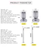 Mini LED spotlight 1W/3W jewelry display DC5V with switch USB interface shop cabinet interior toy decoration desktop focus 3