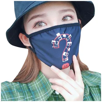 

In Stock Outdoor Washable Reuse Face Facemask Printing Mouth 3 Layers Ear Loop Mouth Cover Fast Shipping Toiletry Kits