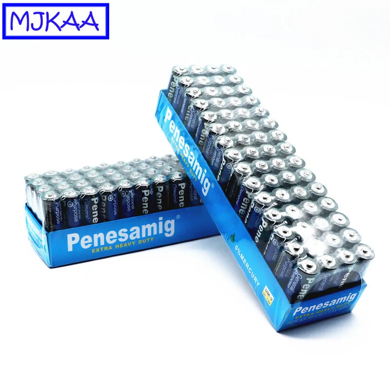 50 шт. карбоновая сухая батарея AA 1,5 V Baterias для камеры, калькулятора, будильника, мыши, пульта дистанционного управления 2A батарея
