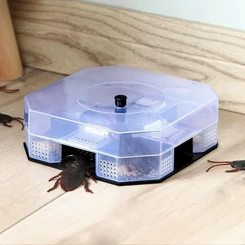 

Household Effective Cockroach Traps Box Reusable Cockroach Bug Roach Catcher Cockroach Killer Bait Traps Pesticide for Kitchen