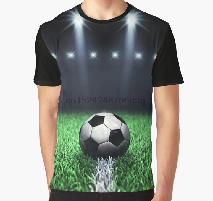 promesa Molestia Fielmente Camiseta con estampado 3D para hombres, divertida camiseta, camiseta  gráfica con estampado completo de estadio de fútbol|Camisetas| - AliExpress