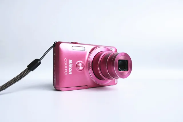 Used Nikon Coolpix S6900 Digital Camera With 12x Optical Zoom And