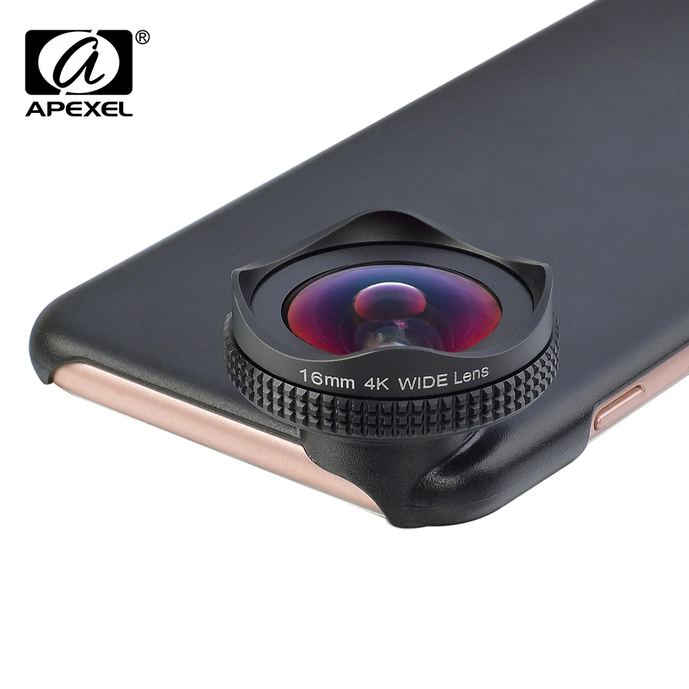 APEXEL Универсальный HD 16 мм 4K Широкий формат Циркулярный поляризационный фильтр с