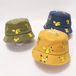 Pikachu – chapeau de pêcheur Pokemon, casquette d'été de Baseball pour bébé, Cosplay pour enfants, chapeaux Kawaii, jouets cadeaux 