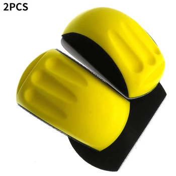 

6 Inches Self Adhesive Woodworking Car Repairing Mouse Shape Cutting Sanding Block Waxing Disc Buffing Grinding Polishing Pad