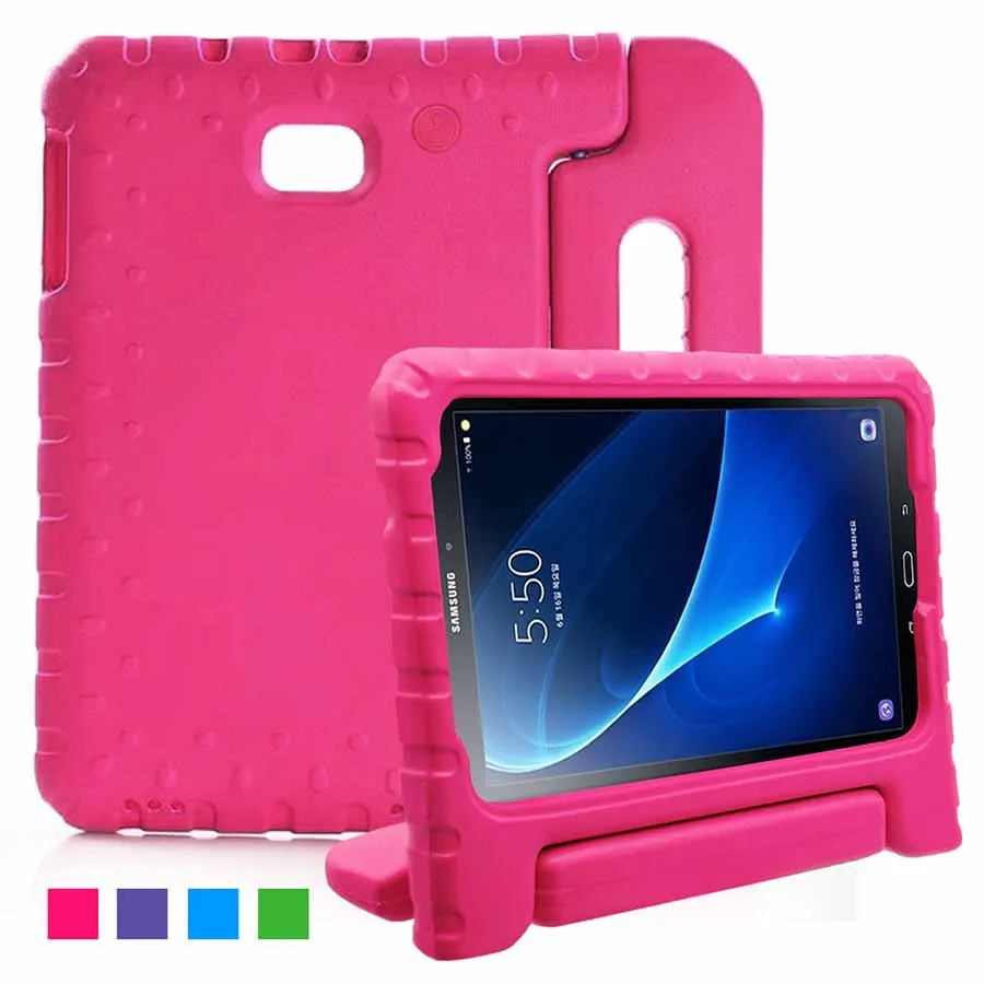 Kids EVA Shockproof Case For Samsung GALAXY Tab A 10.1 inch T580 T585 SM-T580N Children Safe Tablet Cover Handle Stand Case (2)
