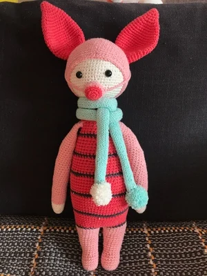 Милая кукла LALALA ручной работы вязаная игрушка подарок лучший подарок на день рождения(готовая, не сделай сам) шерстяная вязаная кукла