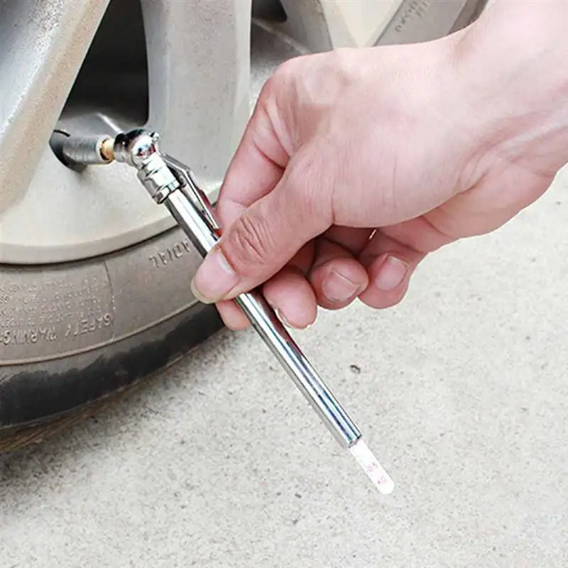 Durable Car Tire Pressure Gauge Pen Shape Emergency Use Auto Motor Tyre