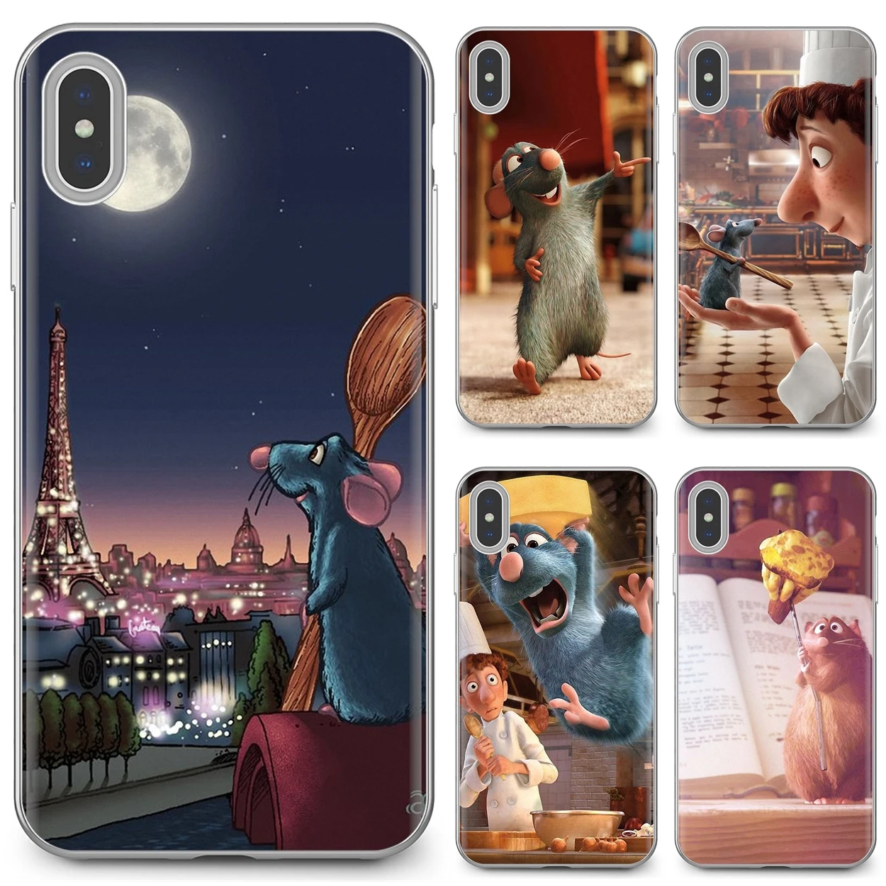Фильм с Рататуй плакат фильмом 2007 для Samsung Galaxy A3 A5 A7 A9 A8 Star Lite A6 Plus 2018 2015 2016 мягкий