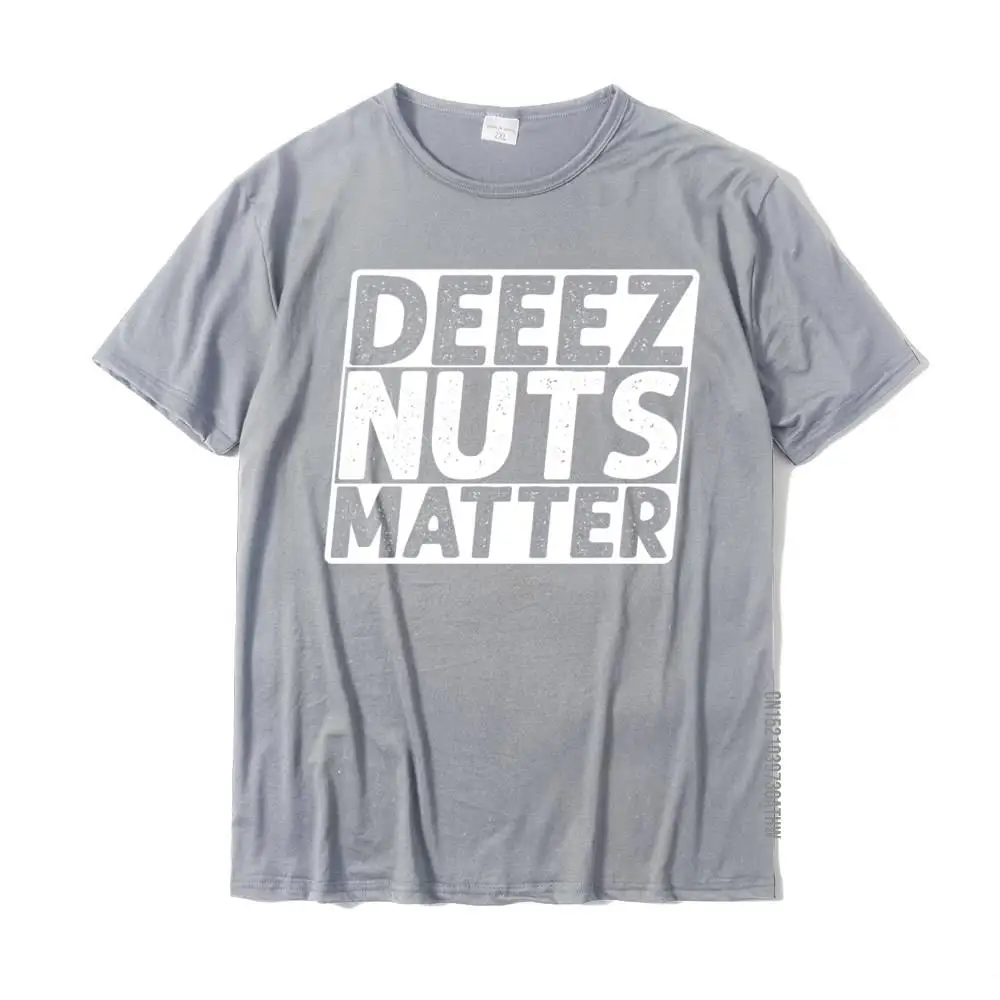 Custom Tshirts for Men Casual Lovers Day Tops Shirt Short Sleeve Rife Casual Tee Shirts O Neck 100% Cotton Free Shipping Black Lives Matter Deez Nuts Matter Funny Political Humor Long Sleeve T-Shirt__MZ19395 grey