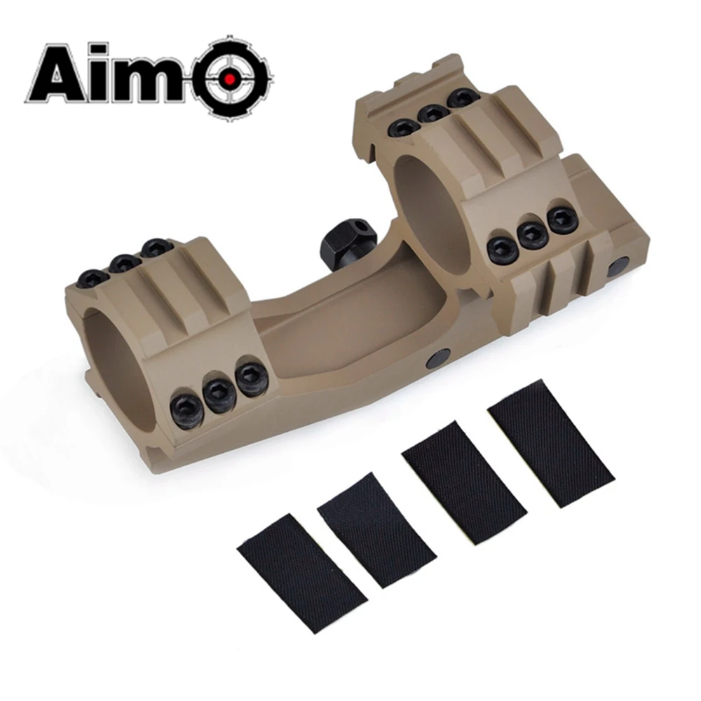 Aim-O пневматический прицел для страйкбола консольные крепления Tri-Side Rail расширение 30 мм кольцо Крепление для 20 мм Вивера рельсы тактический телескоп AO9003