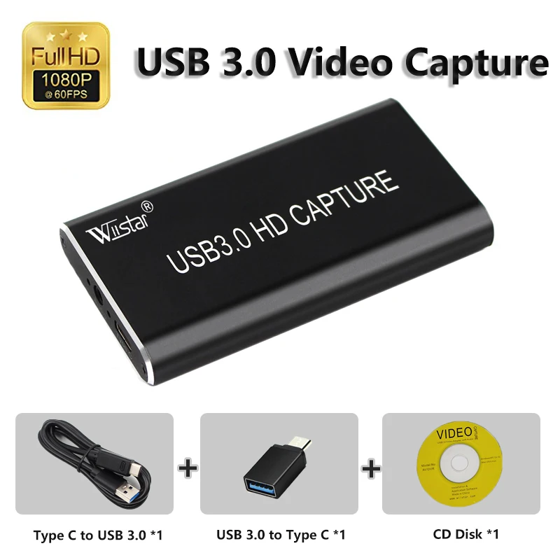 Captura de Vídeo Hdmi para Usb Placa de Captura de Vídeo Linux os Frete Usb para pc Placa de Ps4 Jogo Live Stream Windows Grátis Usb 3.0 1080 p hd
